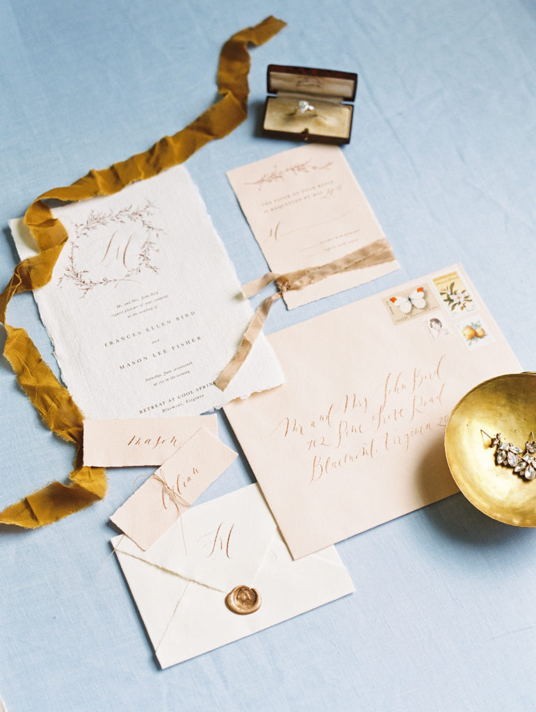 Wedding Invitation Calligraphy Suite